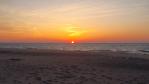 Sunset over Lake Michigan